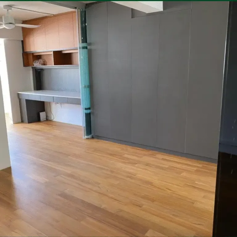 tailing and painting renovation work